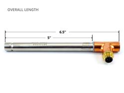 Air Heater with 3 pin plug dimensions