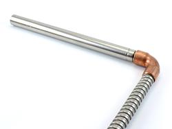 Cartridge Heater with Copper Elbow