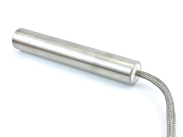 IMS Company - Cartridge Heater, 1/2 Dia X 10 Length, 10 Length Is  Immersion (Heated) Length; Overall Length Is 10-1/2, 240 Volt, 1000 Watt,  14 Swaged Leads With 12 Stainless Steel Armored Cover, Right Angle Lead  Exit. 163234 Cartridge Heaters