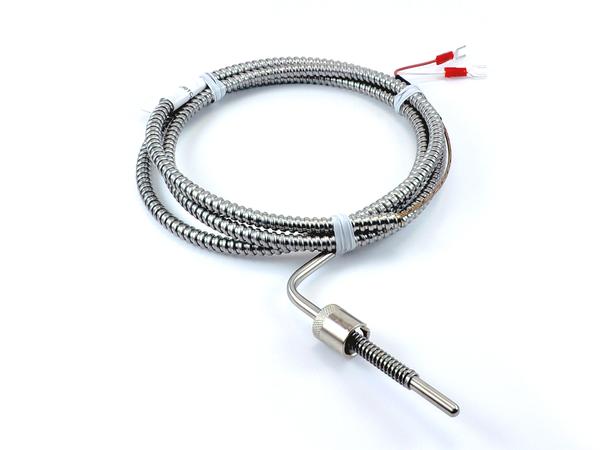 90 degree fixed depth thermocouple