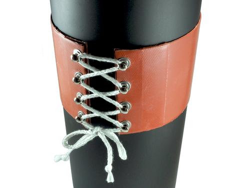 Silicone Rubber Heater With Boot Hooks and Lacing