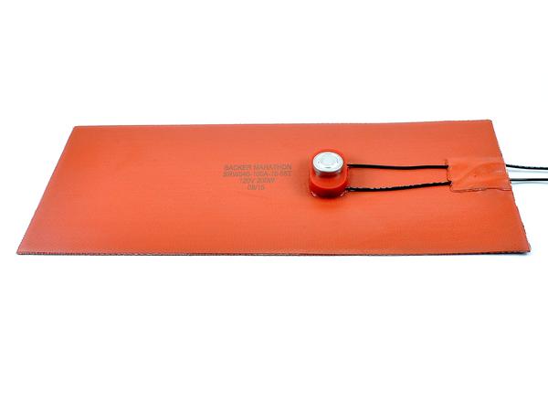 Silicone Rubber heater With Preset Thermostat